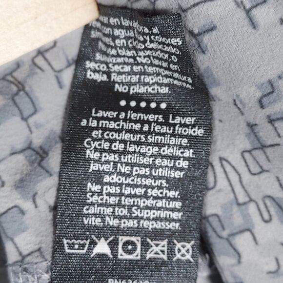 Spyder Active Leggings Medium Women’s Gray Print High Waist Stretch - Picture 7 of 11